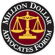 Million Dollar Advocates Forum Badge