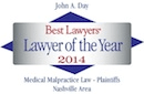 Best Lawyers badge - Lawyer of the year 2014
