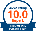 Avvo Rating badge - 10.0