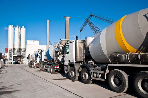 cement mixer accident