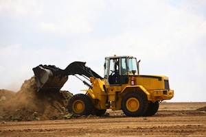 front-end loader accident