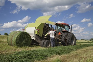 hay baler accident