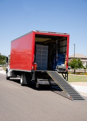 moving truck accident